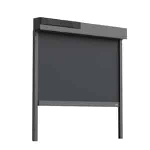 Zipscreen 100i med solcelledrevet motor