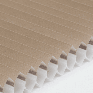 0-2841 Mørk beige. Lysindfald: 13%. Hvid bagside